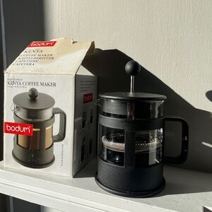 Bodum Kenya French Press 17 oz Coffee Maker Excellent Condition